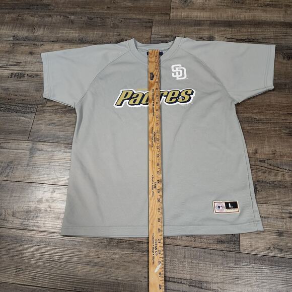 Boys San Diego Padres Jersey Shirt MLB Size L(16-18) 2325 - Picture 2 of 6